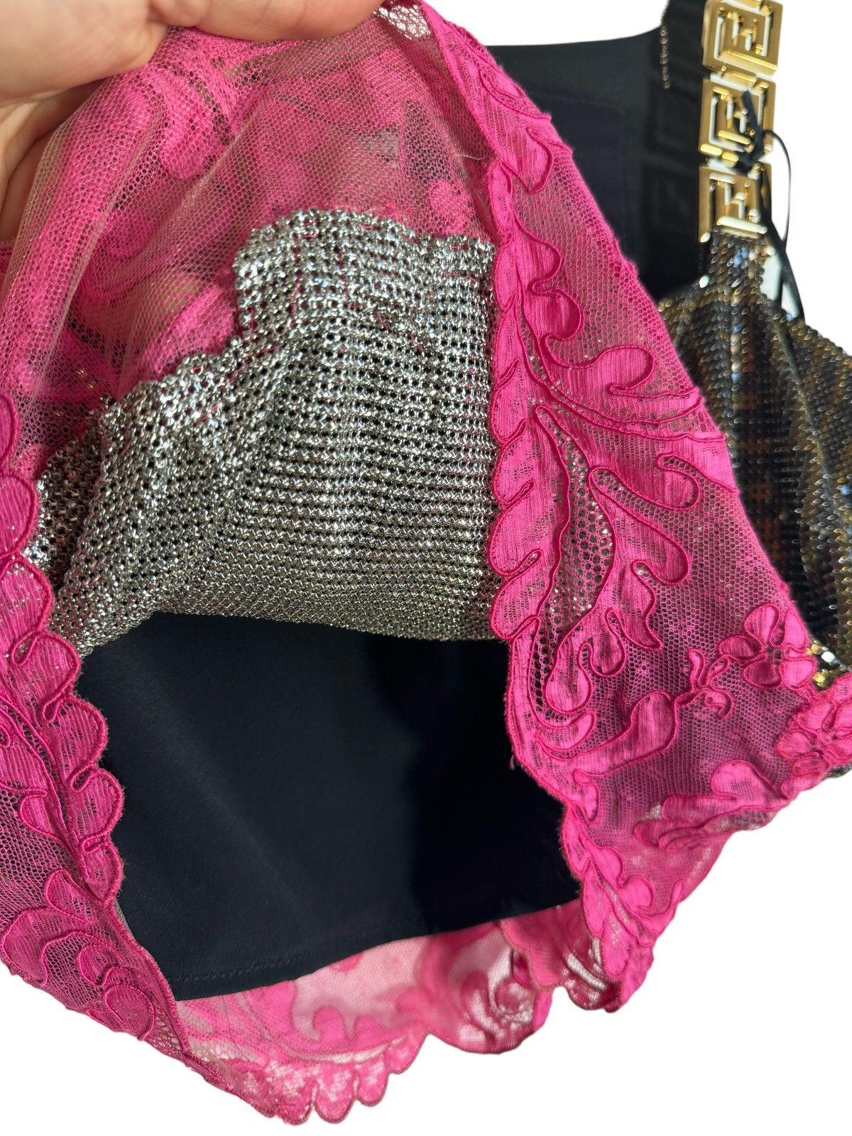 Fendi Fendace Metal Mesh Top Size S / US 4 / IT 40 - 8 Thumbnail