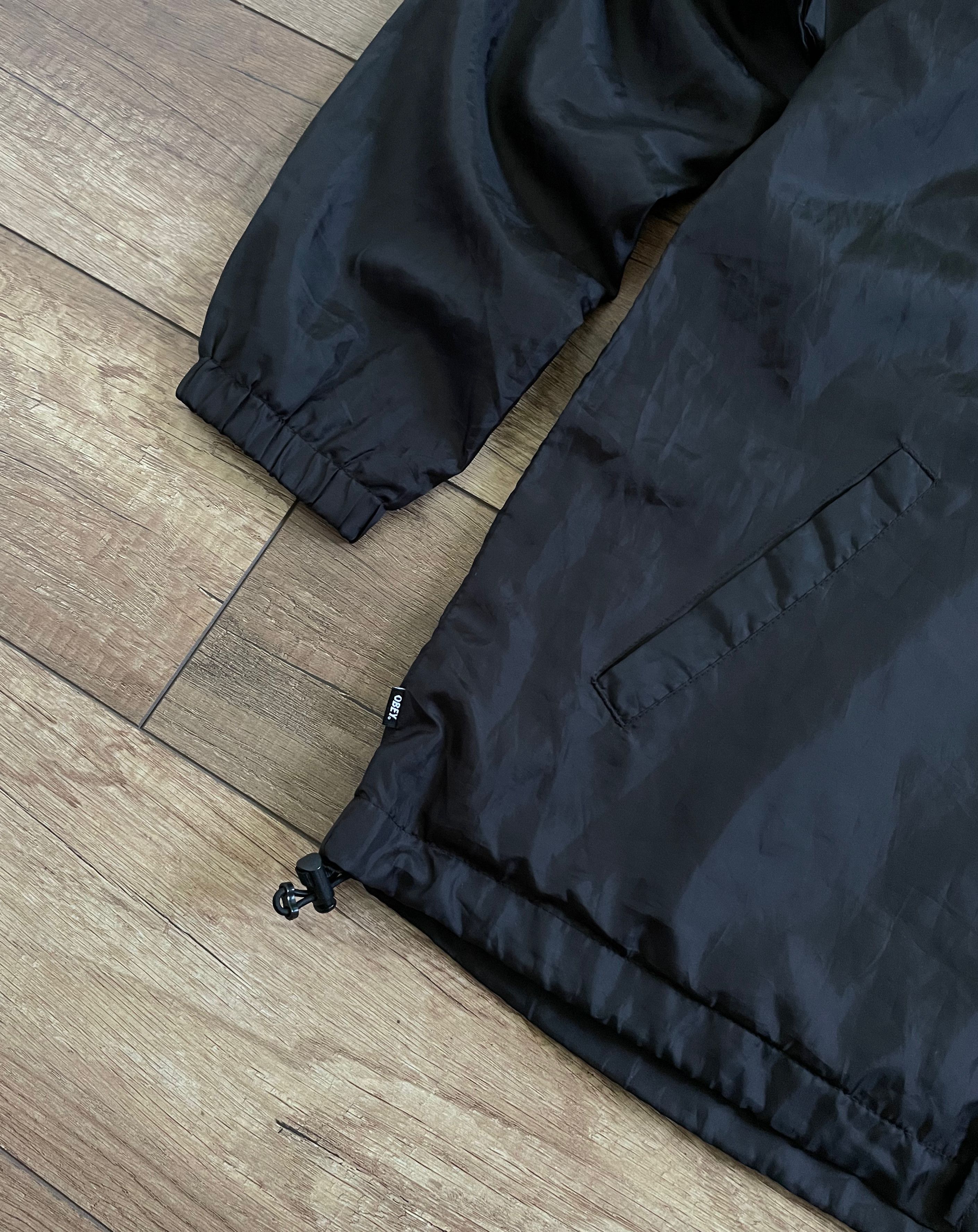 Obey Obey Black Nylon Coach Skate Jacket Size US M / EU 48-50 / 2 - 4 Thumbnail