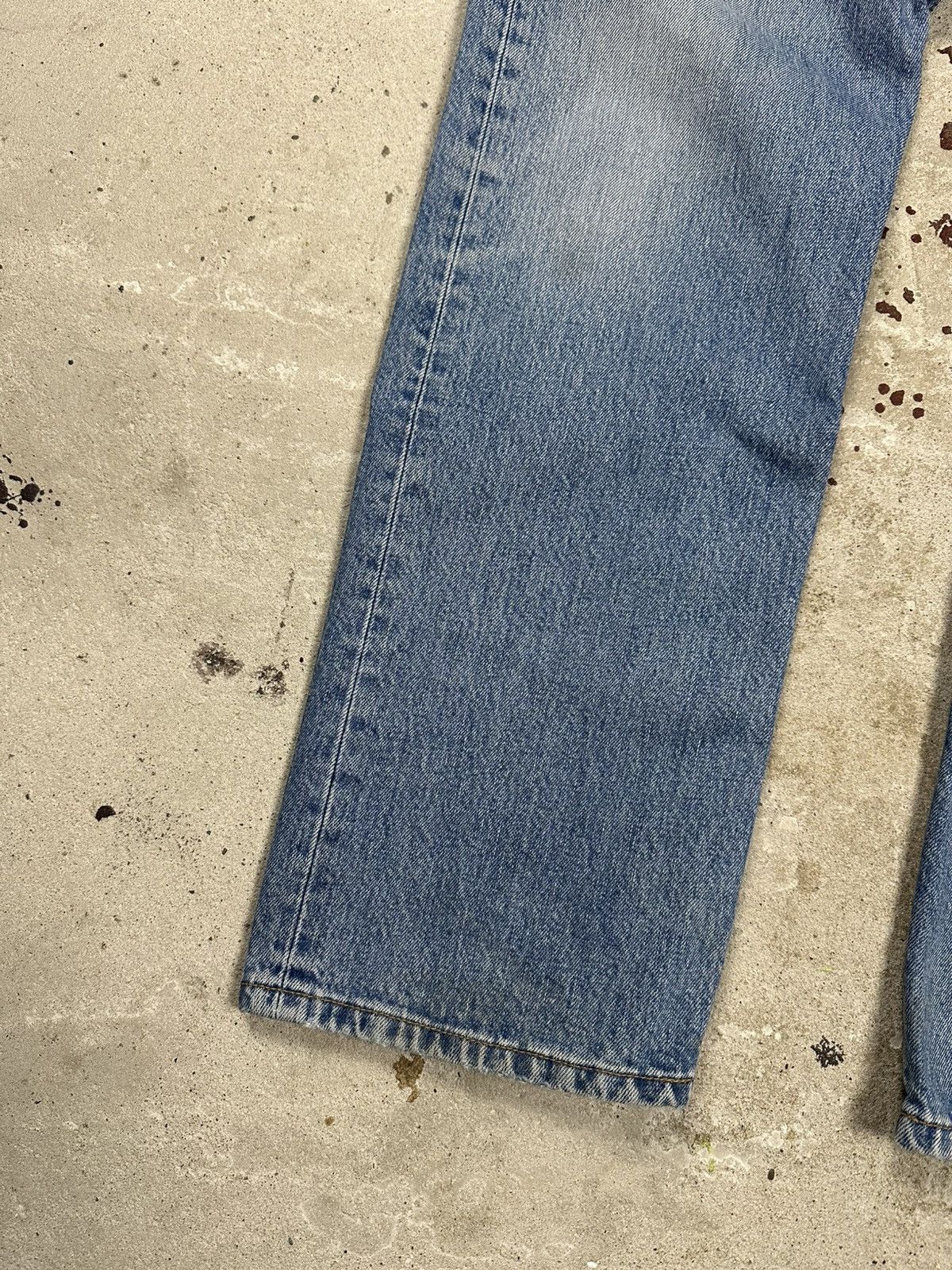 Levi's × Vintage Vintage Y2K Levi’s 501 Blue Denim Pants Jeans Size US 32 / EU 48 - 4 Thumbnail