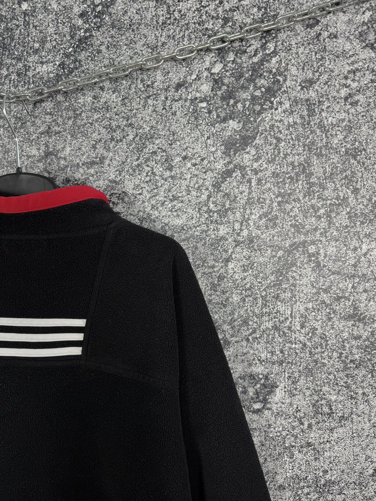 Adidas Adidas Vintage Fleece 1/4 Zip Jacket Retro Style 90s Size L Size US L / EU 52-54 / 3 - 15 Thumbnail