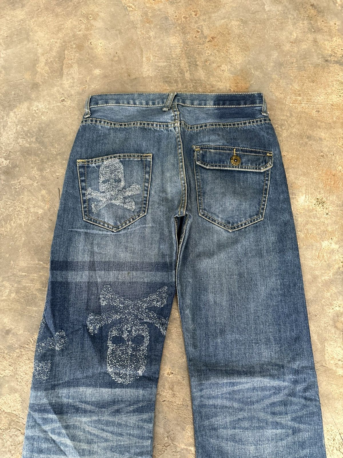 Hysteric Glamour × Japanese Brand Japanese Skull Ifsixwasnine Lgb Punk Style Jeans Size US 30 / EU 46 - 3 Thumbnail