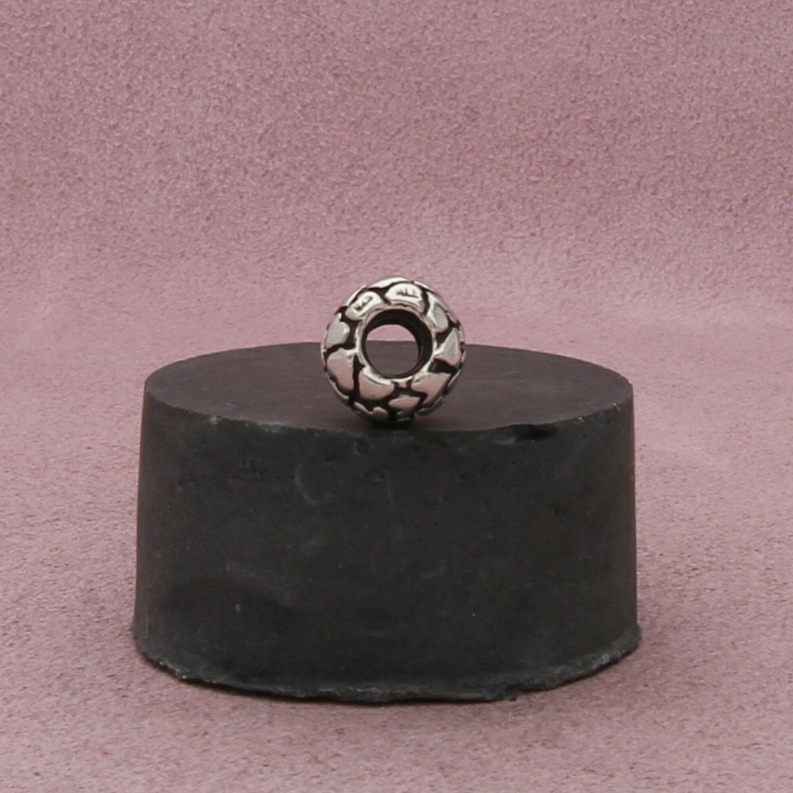 pandora pandora sterling silver lotsa love heart cluster bead charm Size ONE SIZE - 3 Thumbnail