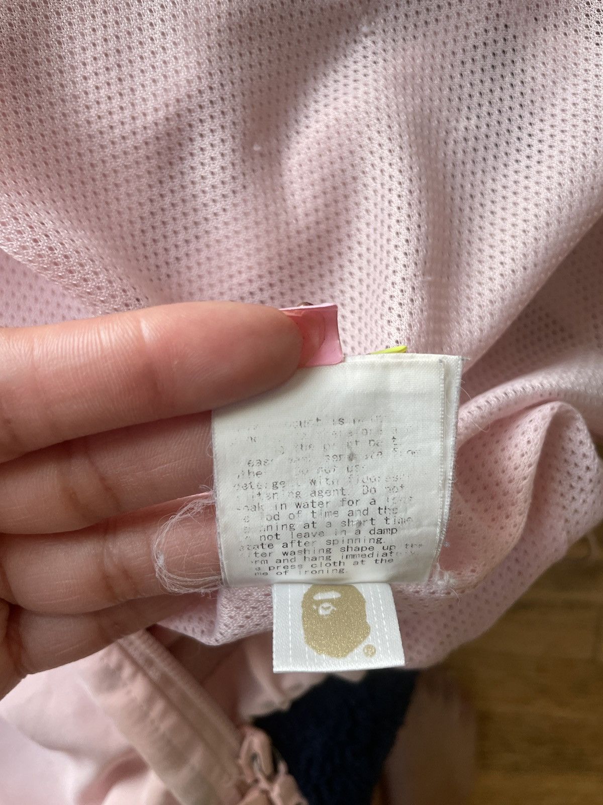Bape Light Pink Bape Jacket Size XS / US 0-2 / IT 36-38 - 9 Thumbnail