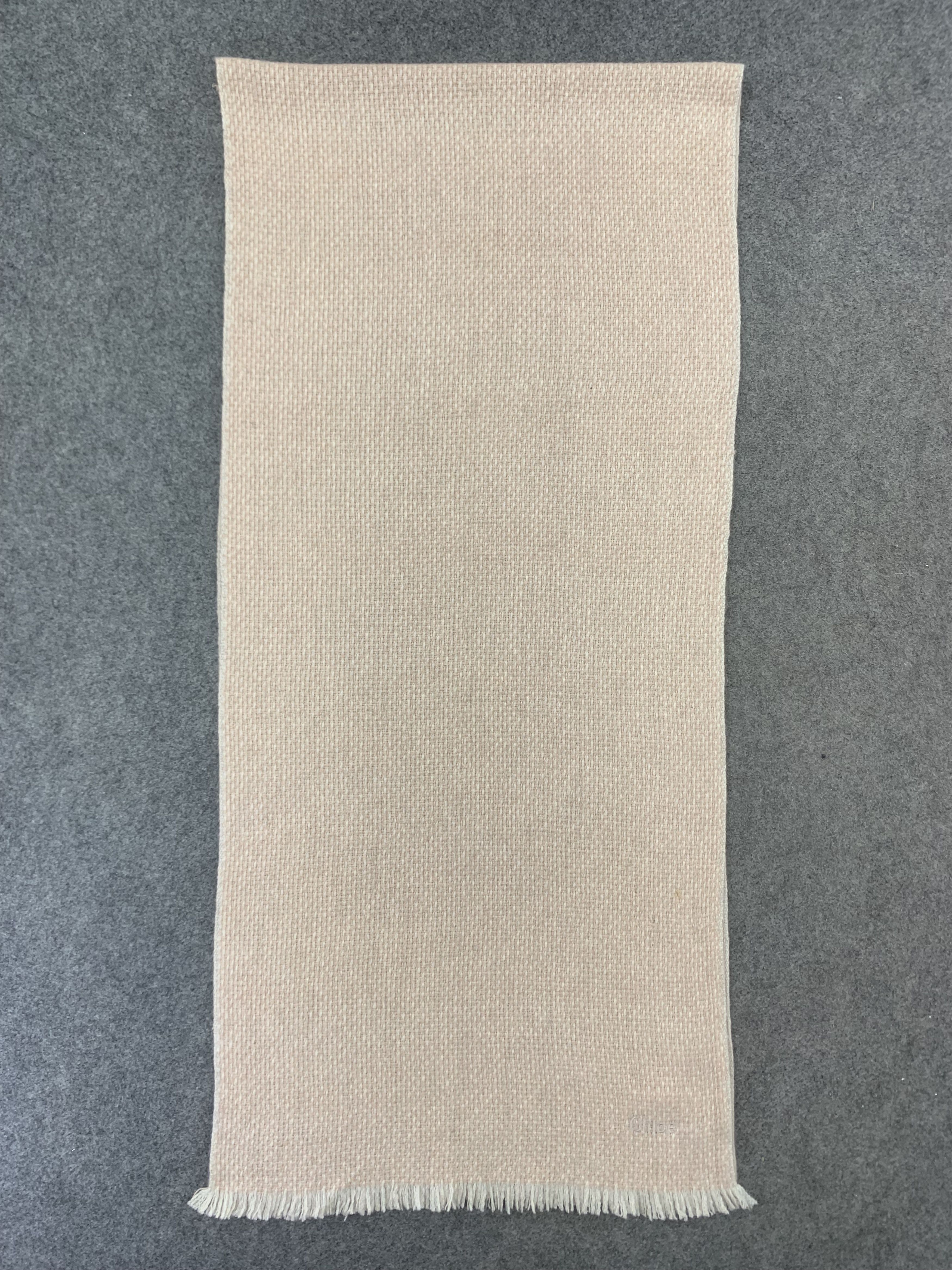 Chloe 90s Chloe Scarf Cashmere Muffler Neck Wrap BL2064 Size ONE SIZE - 2 Thumbnail