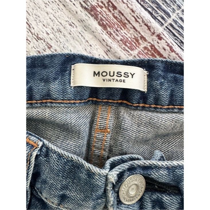 MOUSSY Moussy Vintage Women’s Distressed Straight Slim Jeans Size 29" - 7 Thumbnail