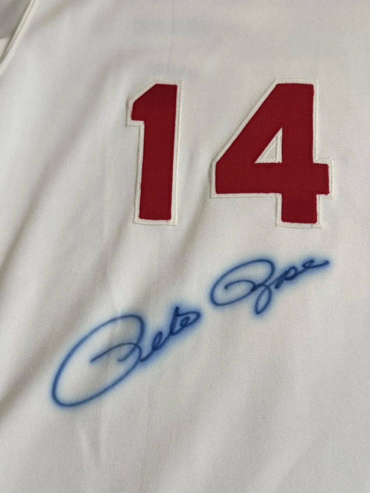 Vintage Vintage Rawlings Cincinnati Reds Pete Rose Home Jersey Size US L / EU 52-54 / 3 - 4 Thumbnail