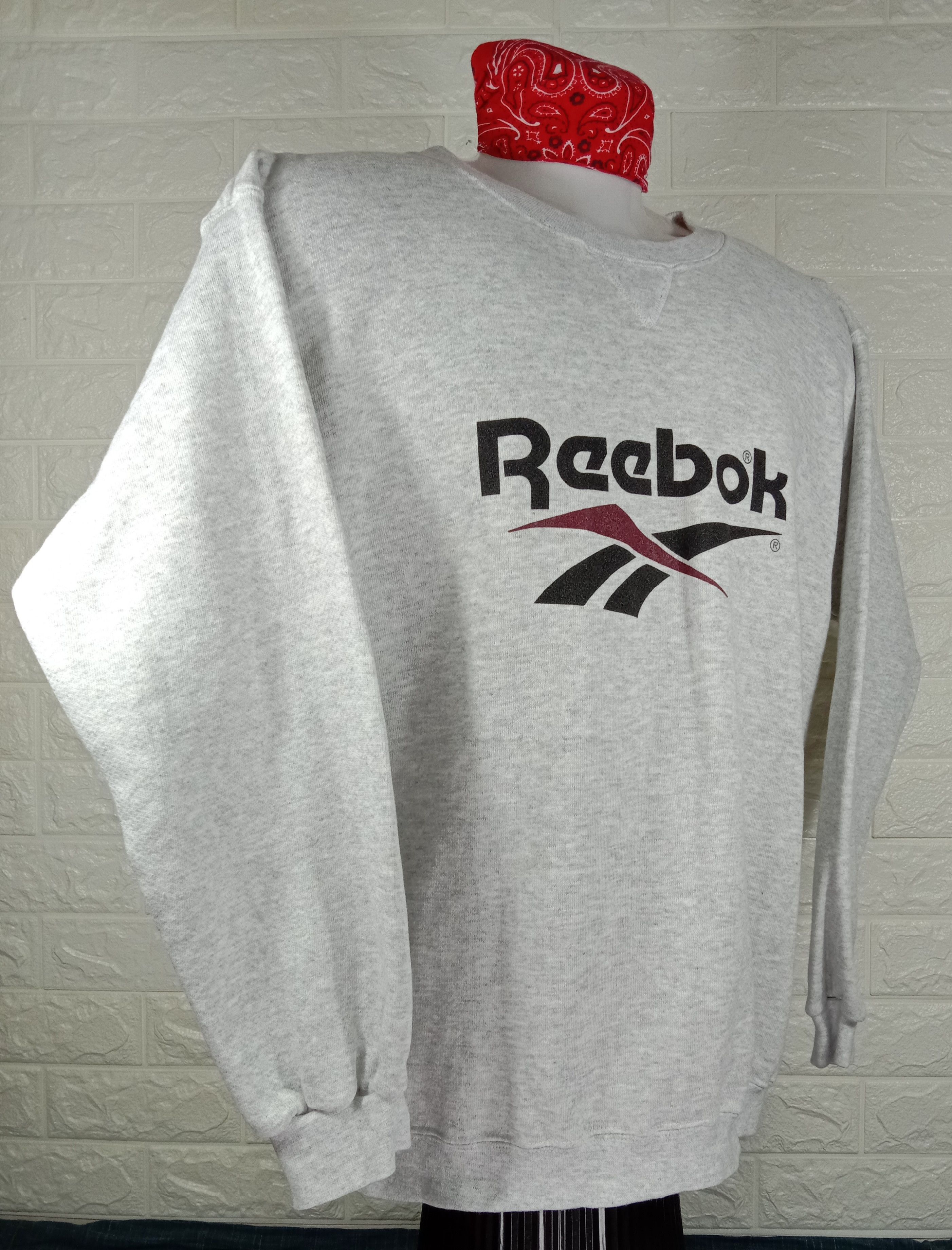 Reebok Vintage Reebok Big Logo Sweatshirt Size US L / EU 52-54 / 3 - 2 Thumbnail