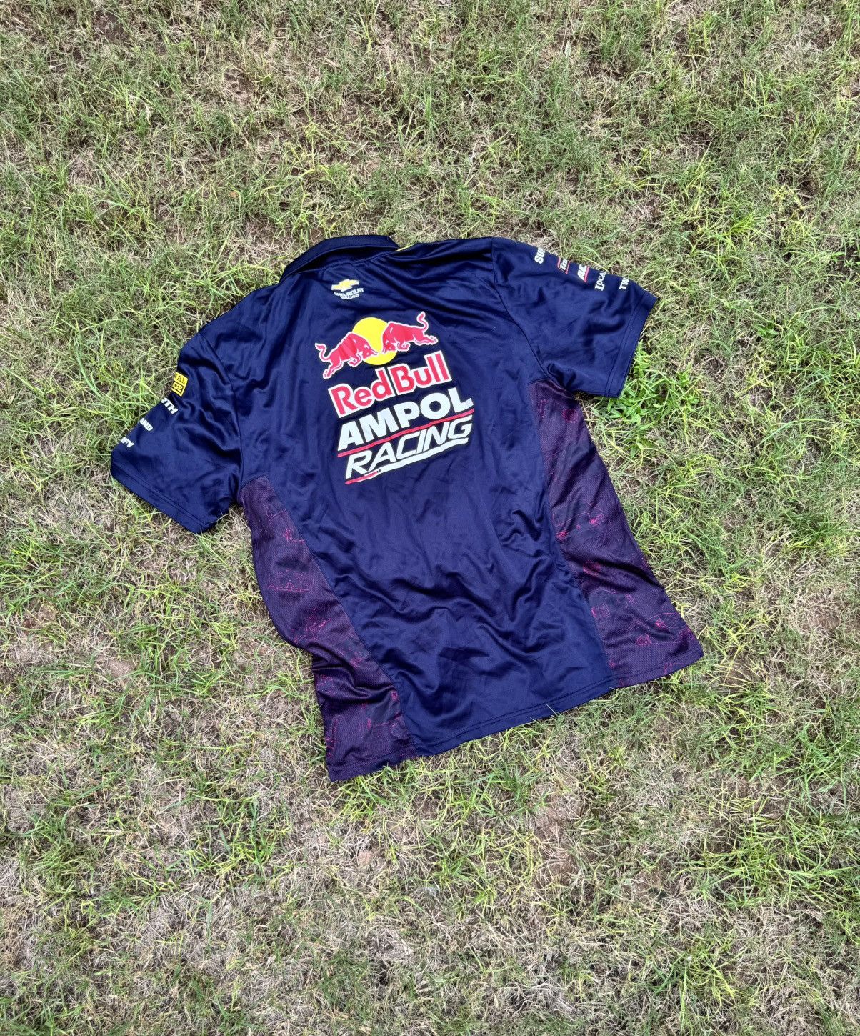 Red Bull Red Bull Ampol Racing Team Men's Polo Size US XXL / EU 58 / 5 - 9 Thumbnail