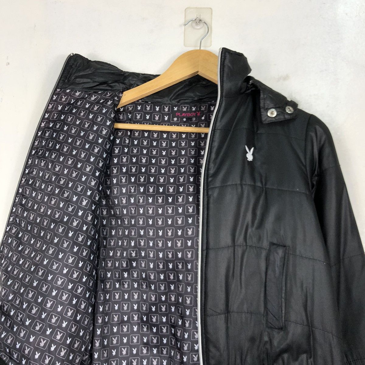 Other × Playboy Playboy Bomber Puffer Jacket Size US M / EU 48-50 / 2 - 10 Thumbnail