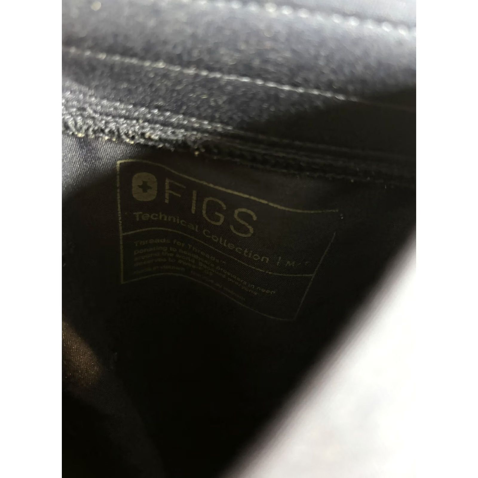 Vintage VINTAGE FIGS Technical Jogger Pants Womens Medium Navy Blue Drawstring Pockets Zip Size 32" / US 10 / IT 46 - 5 Thumbnail