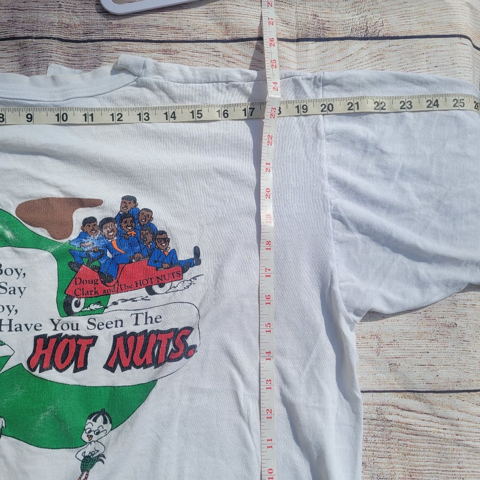 Band Tees × Vintage Vintage Doug Clark and the Hot Nuts band tee signed Size US XL / EU 56 / 4 - 5 Thumbnail