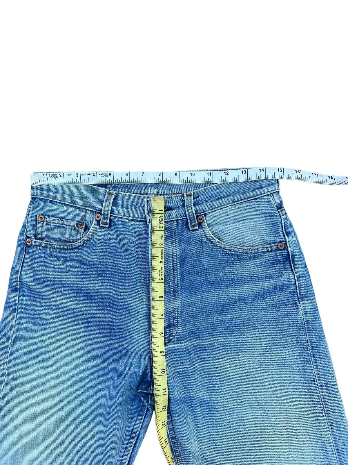 Levi's Vintage 80s Levi’s 501 Distressed Fade Blue Denim Jeans Size US 29 - 3 Thumbnail