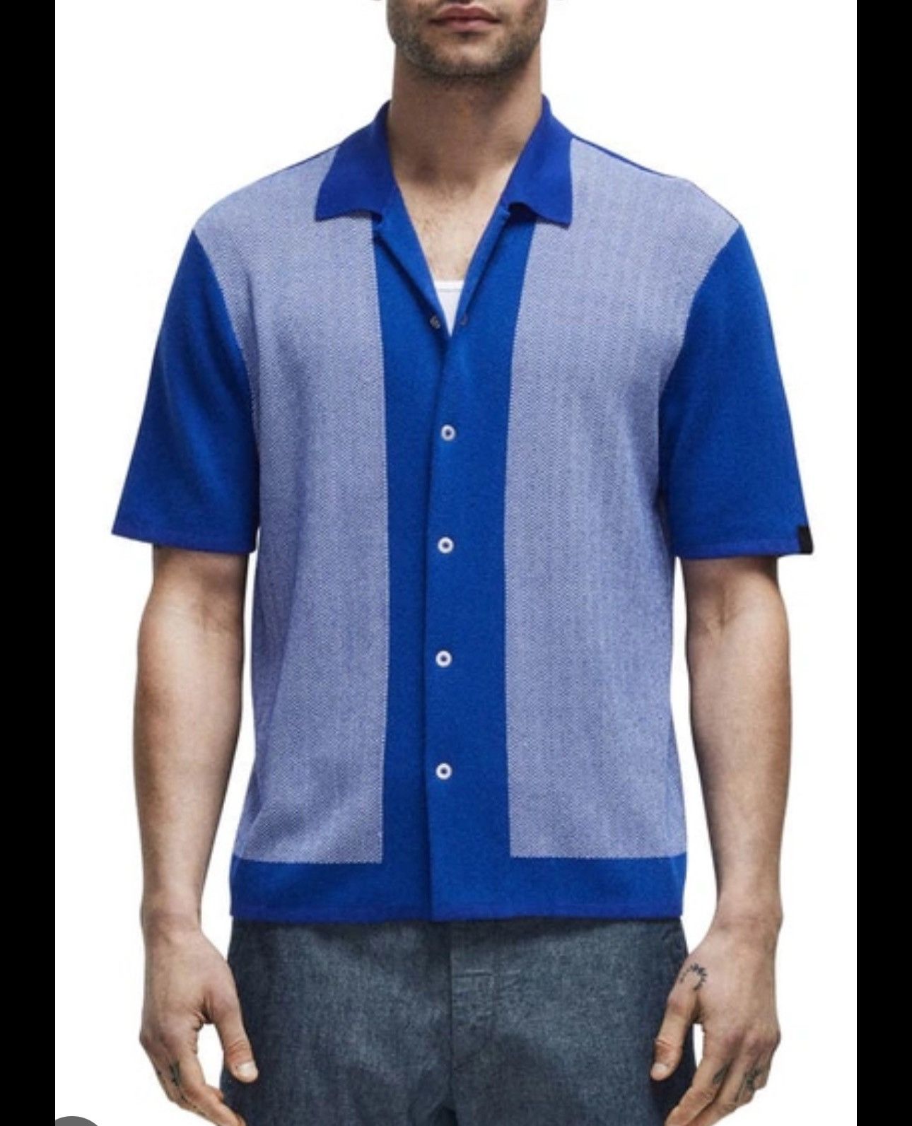Rag & Bone Rag & Bone herringbone Avery shirt $250 retail Size US M / EU 48-50 / 2 - 2 Thumbnail