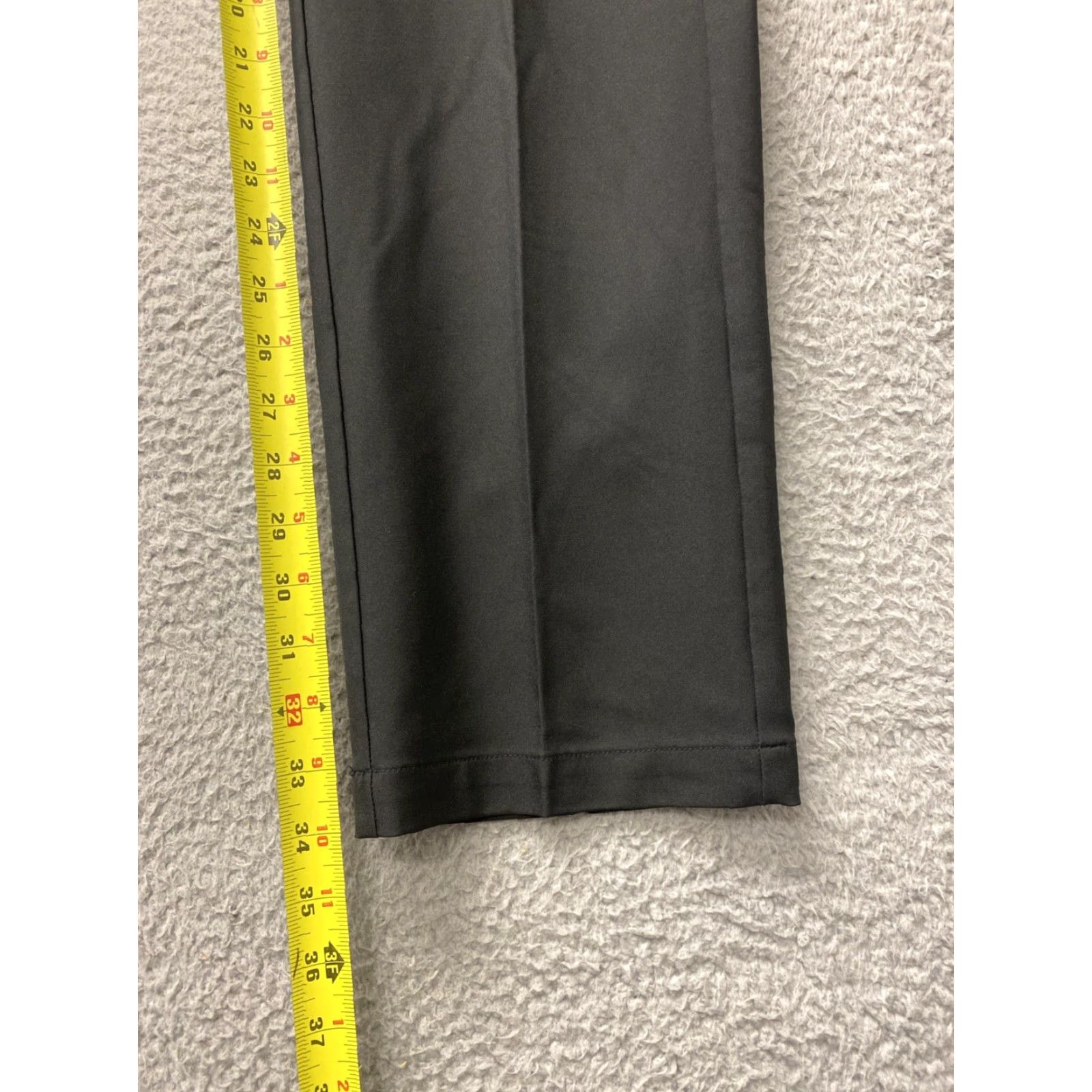 Vintage Greg Norman Men's Golf Dress Pants 38Wx34L Black Size US 38 / EU 54 - 4 Thumbnail