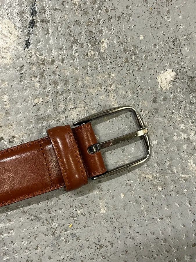 Giorgio Armani Giorgio Armani Brown Premium Leather Belt Size ONE SIZE - 5 Thumbnail