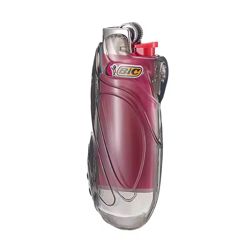 Other Transparent Lighter Case Cover For Bic Mini J5 Lighter Size ONE SIZE - 5 Thumbnail