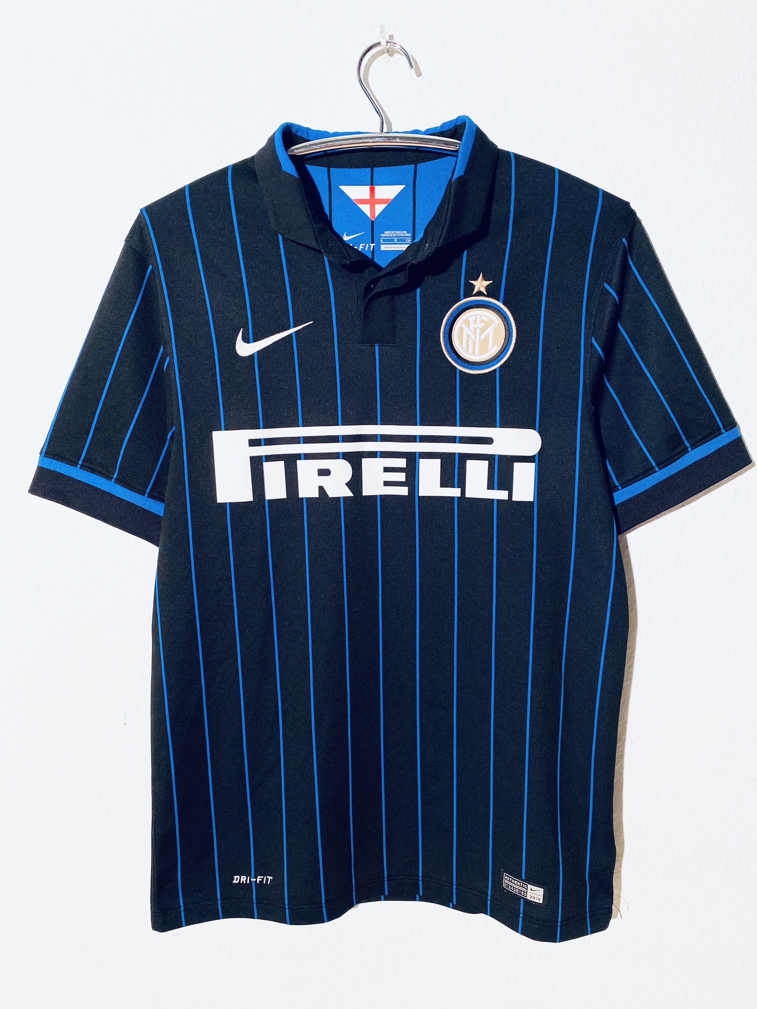 Nike Inter Milan Home Football Jersey Shirt 2014 - 2015 Size US S / EU 44-46 / 1 - 1 Thumbnail