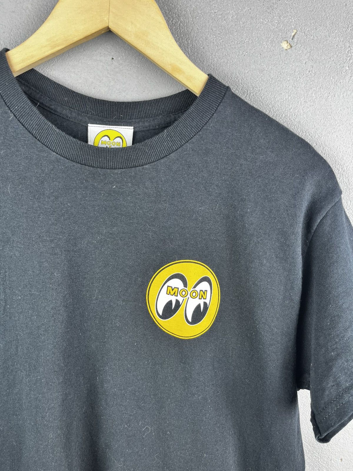 Vintage Men's Mooneyes Moon Equipped Classic Logo T-Shirt Black Size US M / EU 48-50 / 2 - 4 Thumbnail