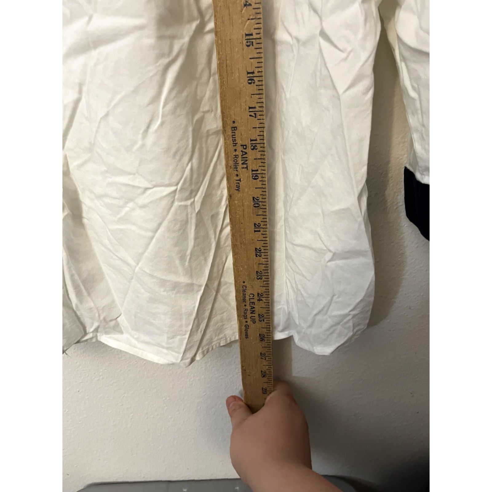 Jones New York Jones New York Shirt Blouse Large White 3/4 Sleeve Office Preppy Size L / US 10 / IT 46 - 4 Thumbnail