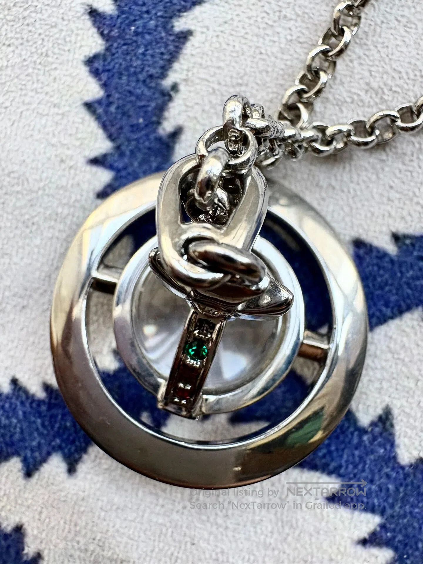 Vivienne Westwood Vivienne Westwood Vintage Silver Orb Necklace. Size ONE SIZE - 5 Thumbnail