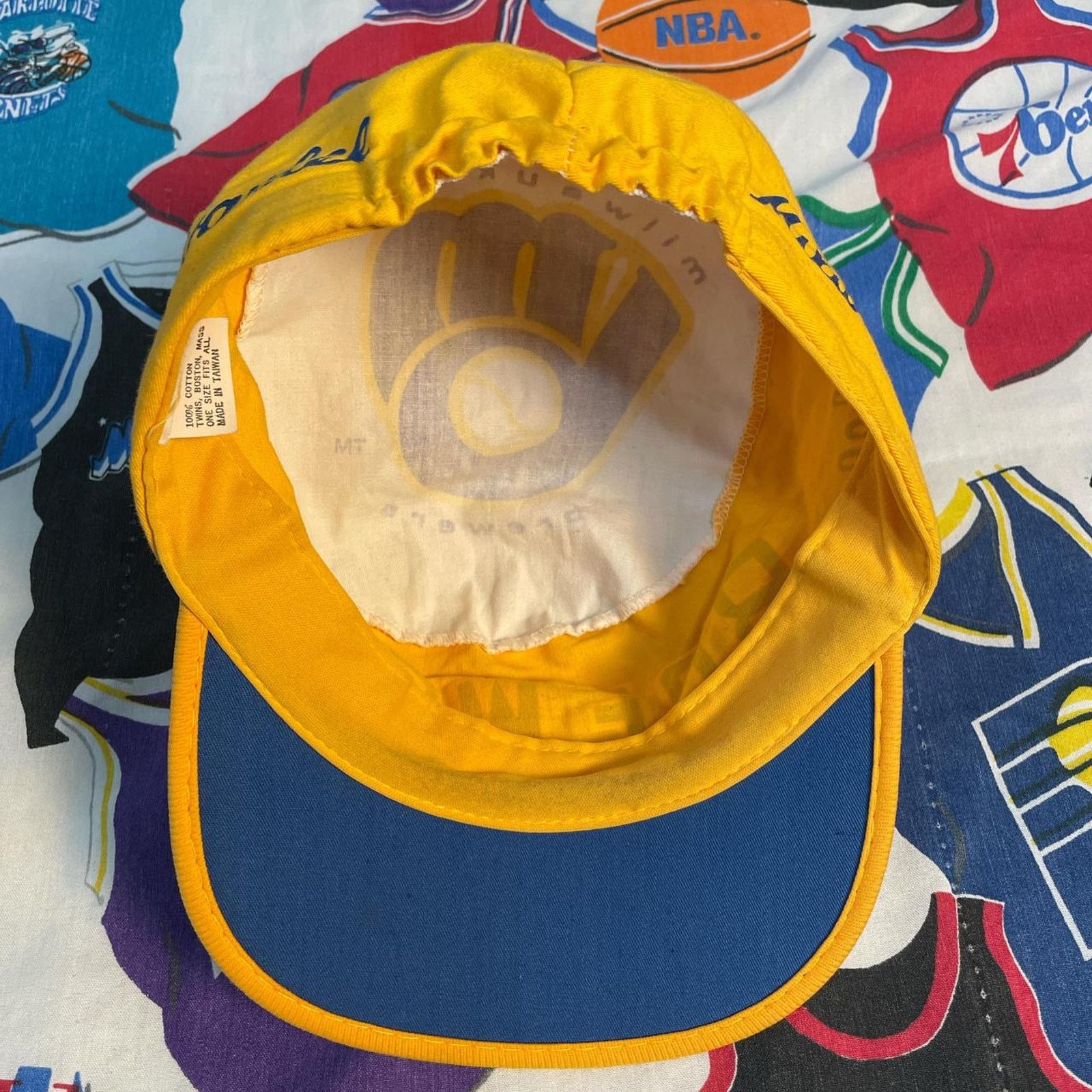 MLB × Vintage Vintage 80s MLB Milwaukee Brewers Baseball Painters Cap Size ONE SIZE - 7 Thumbnail