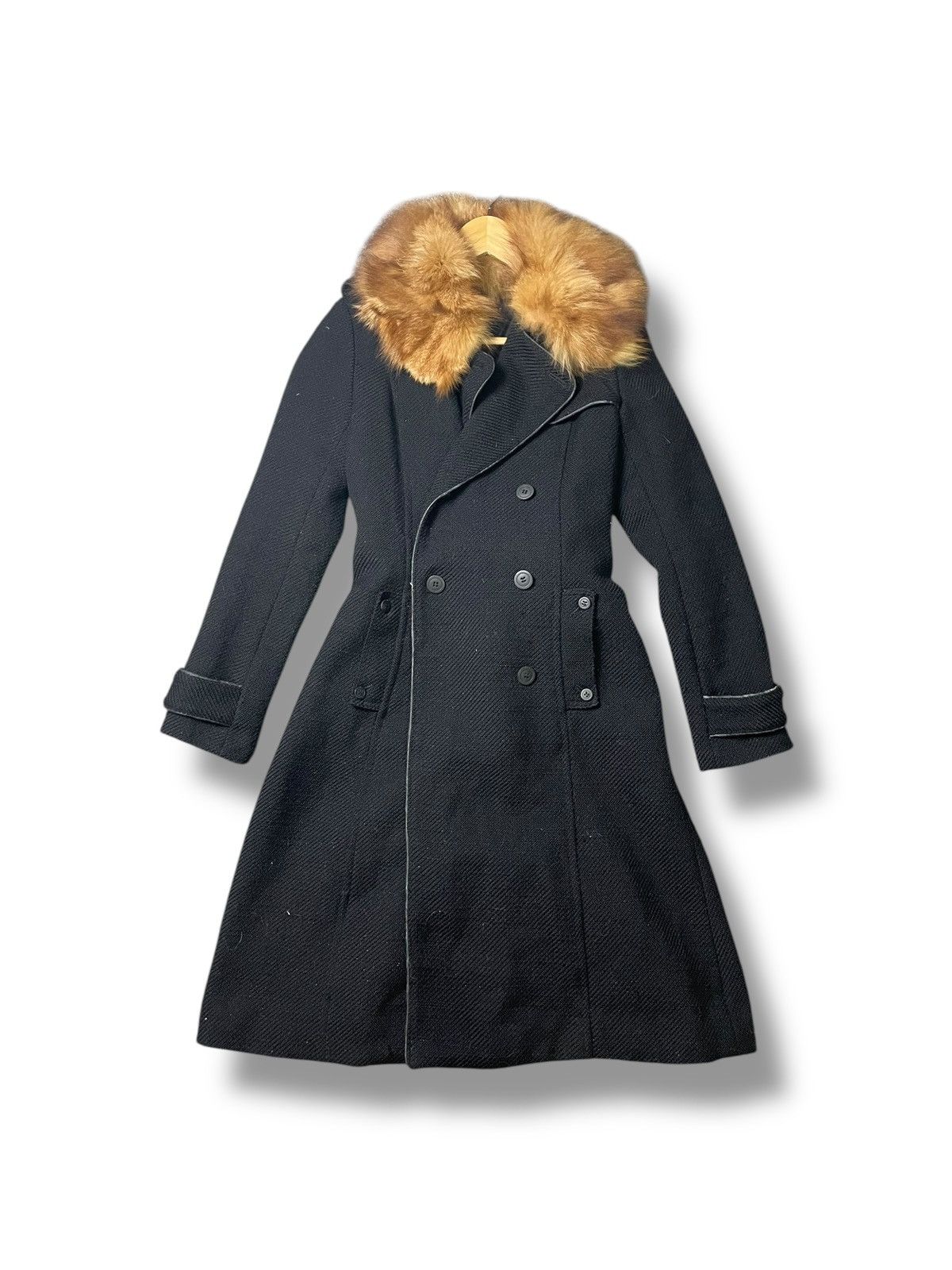 2025最新のスタイル JILLSTUART FUR PEACOAT COLLAR ジャケット・アウター