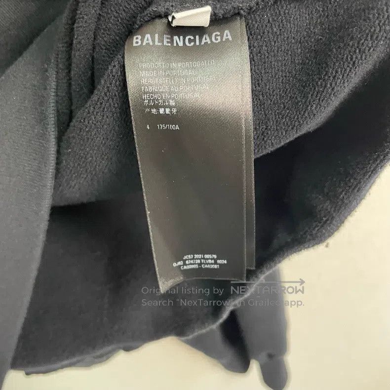 Balenciaga Balenciaga Reversed letter embroidery zipper hoodie Size US XL / EU 56 / 4 - 4 Thumbnail