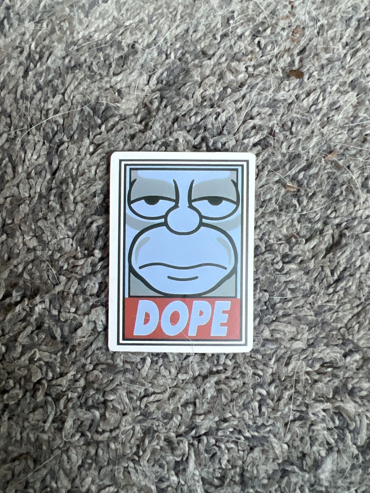 The Simpsons The Simpsons Homer Simpson Dope Sticker Size ONE SIZE - 1 Thumbnail
