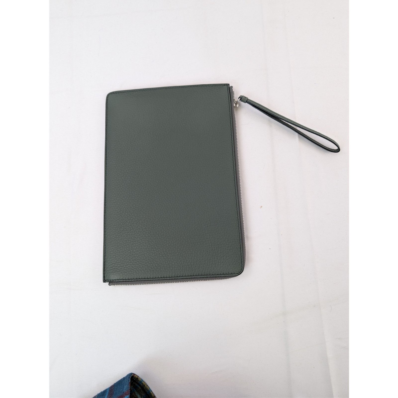 Maison Margiela o1rshd1 Size: OS / Four Stitches Leather Pouch Wallet Green Size ONE SIZE - 3 Thumbnail