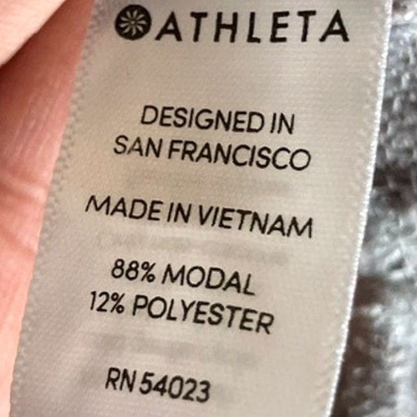 Athleta Athleta Sweatshirt Women Gray Serenity Criss Cross Pullover Modal Blend M Size M / US 6-8 / IT 42-44 - 7 Thumbnail