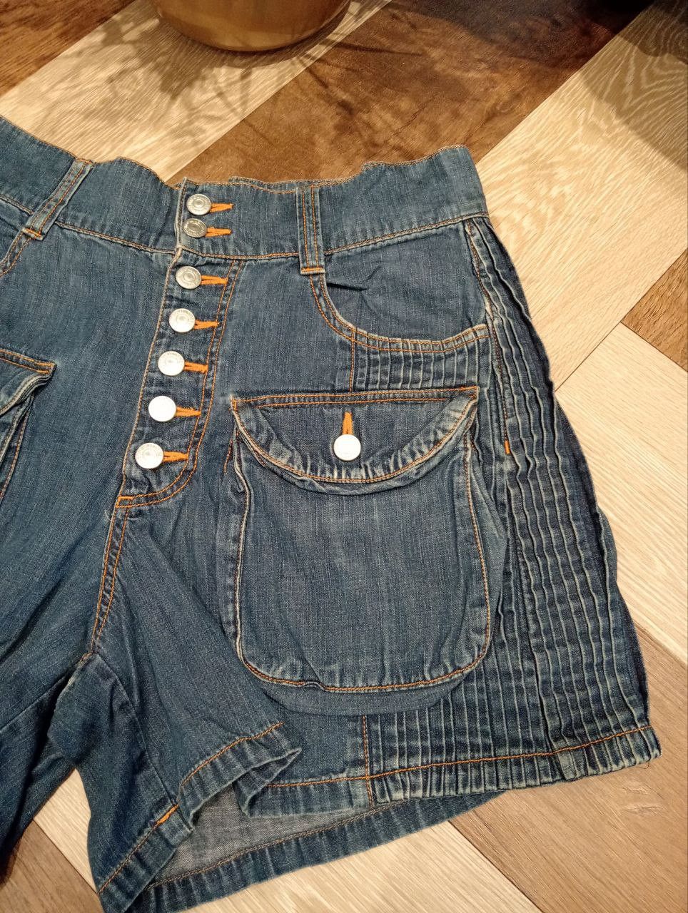 Issey Miyake VINTAGE SUNAOKUWAHARA ISSEY MIYAKE BUTTON SHORTPANTS Size US 33 - 3 Thumbnail