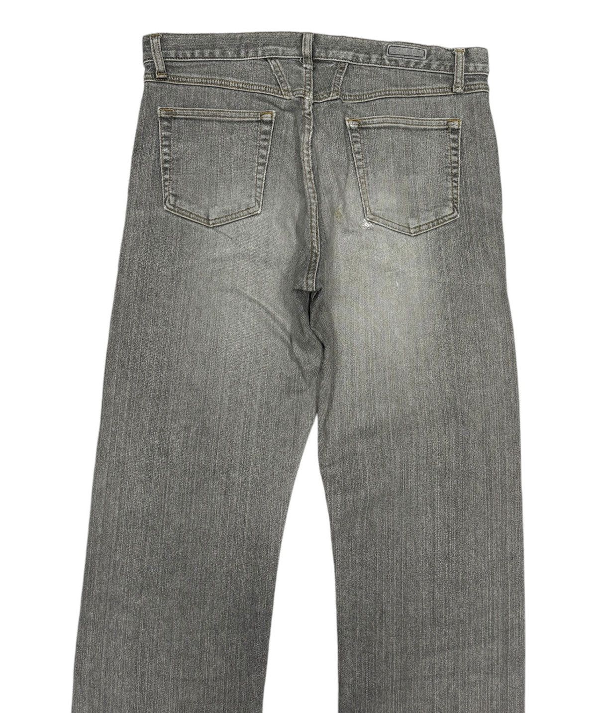 Marithe + Francois Girbaud Rare GL Heart Faded Grey Distressed Denim MFG Style Pants Size US 34 / EU 50 - 4 Thumbnail