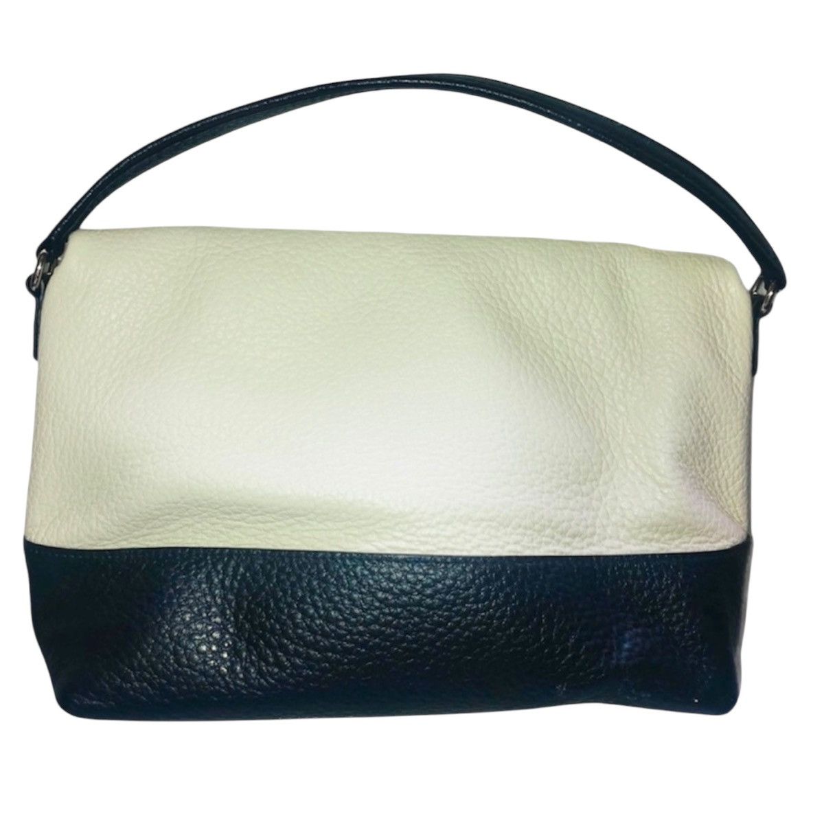 Kate Spade Kate Spade Maria white and black pebbled satchel bag Size ONE SIZE - 5 Thumbnail