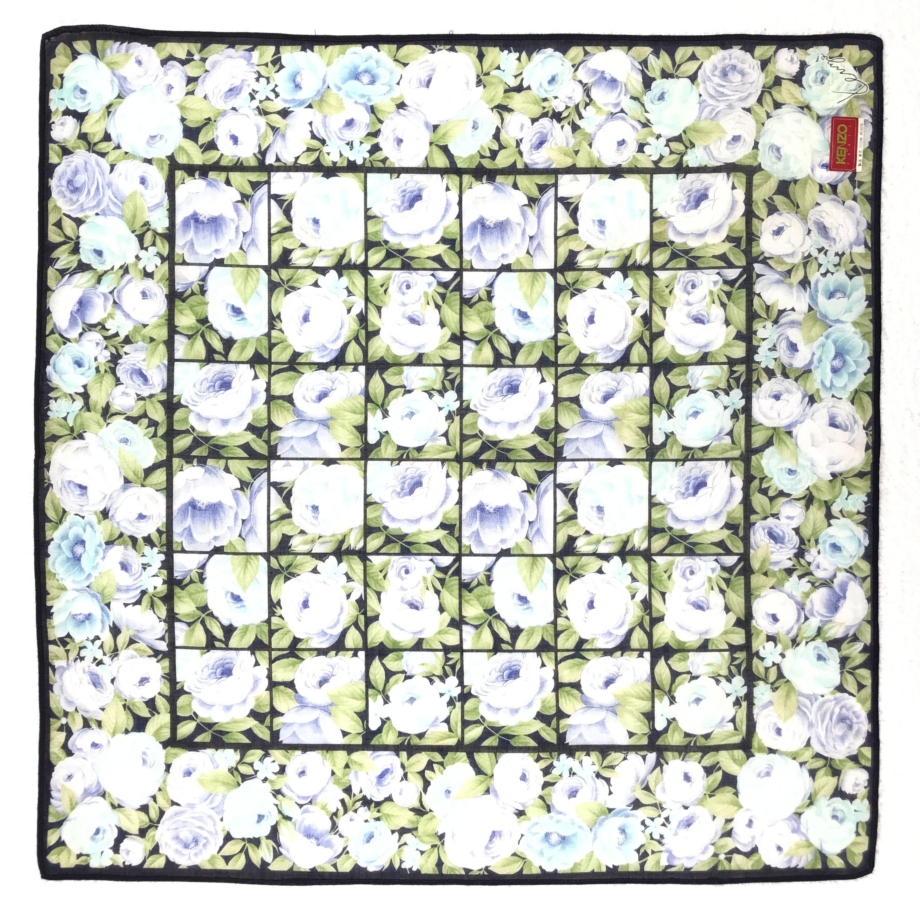 Japanese Brand × Kenzo × Vintage Vintage Kenzo Bandana Neckerchief Handkerchief Size ONE SIZE - 1 Thumbnail