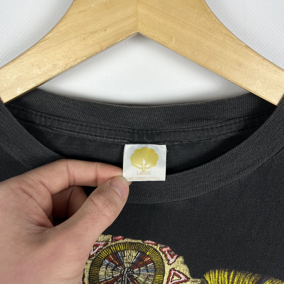 Vintage Vintage Aztec Goat skull faded graphic tee 90’s Size US L / EU 52-54 / 3 - 5 Thumbnail