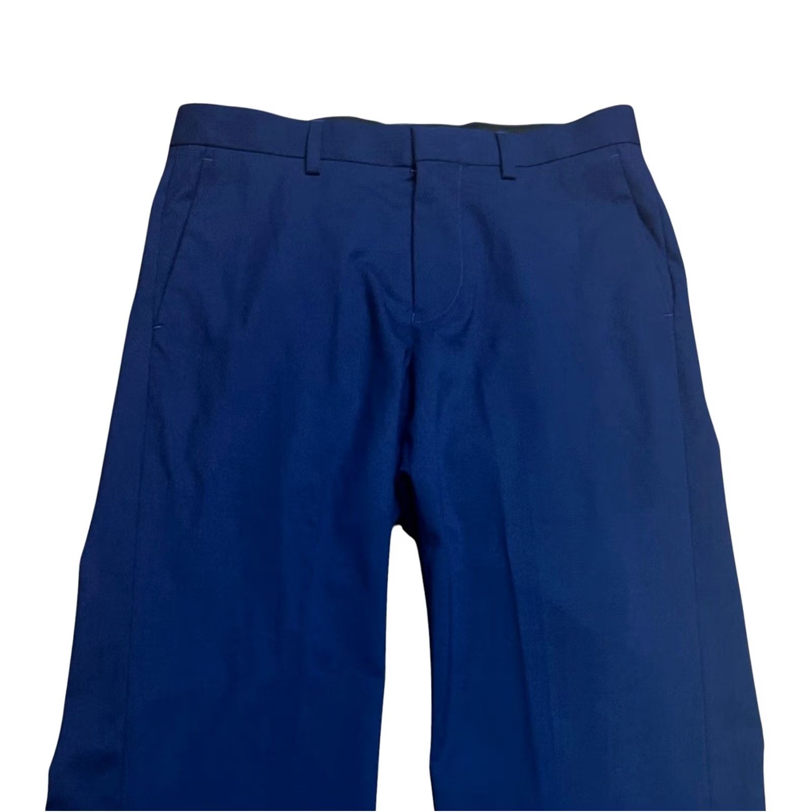Murano VINTAGE? No — Murano Dress Pants Slacks Men 29x32 Navy Blue 29 Regular Tapered Front Pockets Flat Front Zip Button Hook & Eye Comfort City Theme Size US 29 - 5 Thumbnail