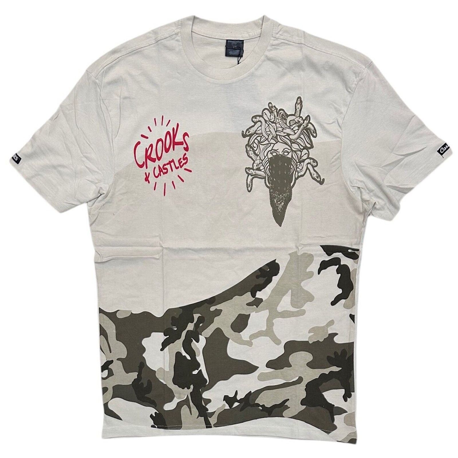 Crooks & Castles Crooks & Castles Men's T-Shirt Bandusa Camo Tee Size US L / EU 52-54 / 3 - 1 Thumbnail