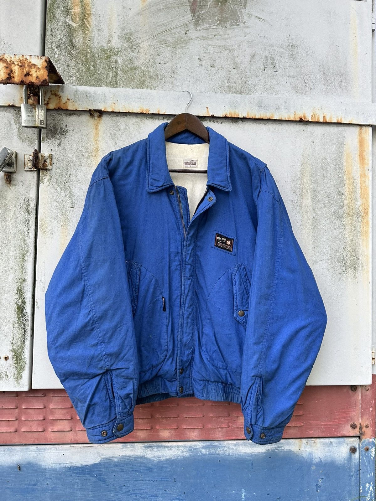 Vintage 👹Vintage MACHope Mind Bomber Jacket Size US M / EU 48-50 / 2 - 3 Thumbnail