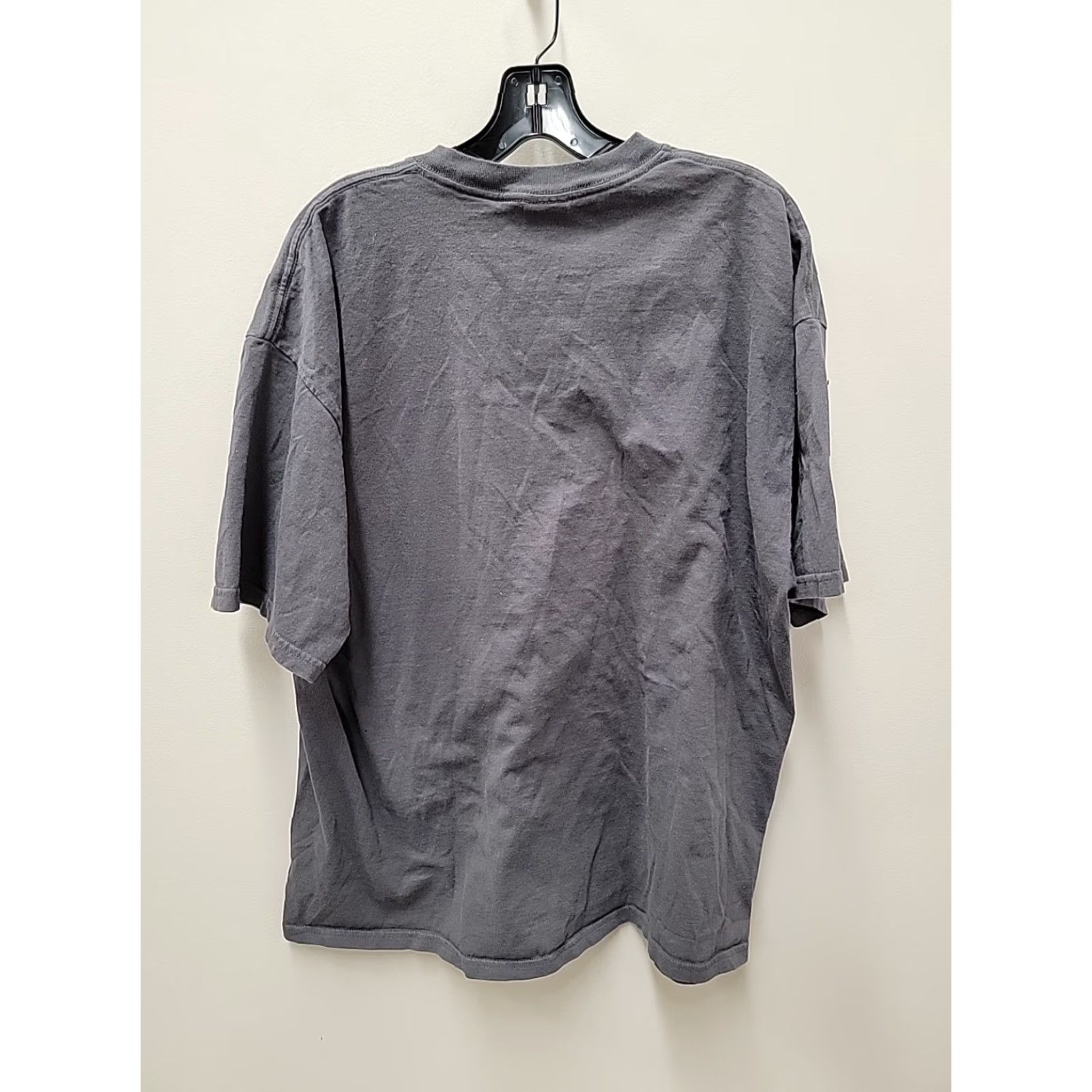 Gildan VINTAGE Gildan T-Shirt Mens XL Gray Cotton Crew Neck Short Sleeve 24 5 Chest 29 Length 05 Local Crew Men Size US XL / EU 56 / 4 - 4 Thumbnail
