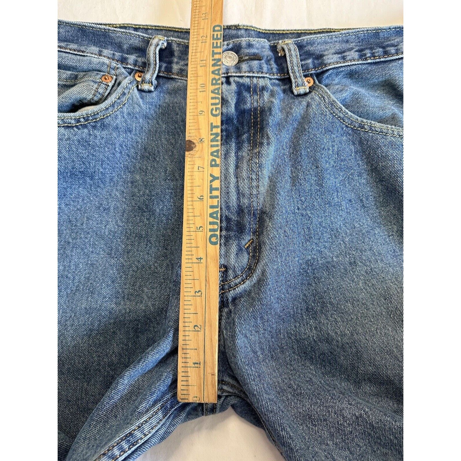 Levi's Levis 505 Blue Jeans 36x30 Straight Leg retro Normcore Size US 36 / EU 52 - 9 Thumbnail