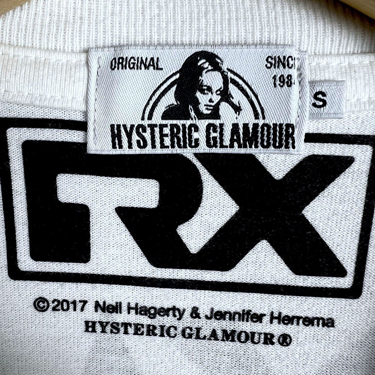 Hysteric Glamour Hysteric Glamour RTX Royal Trux Wht T-Shirt Sm $195 retail Size US S / EU 44-46 / 1 - 3 Thumbnail