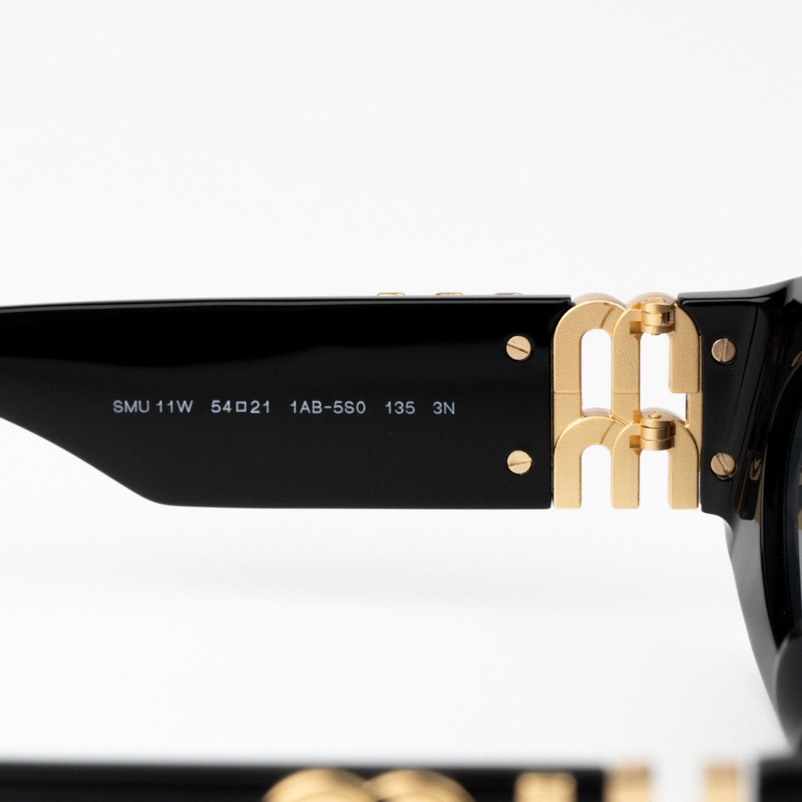 Miu Miu NEW Miu Miu MU11WS 1AB5S0 GLIMPSE Oval Women Sunglasses Size ONE SIZE - 8 Thumbnail