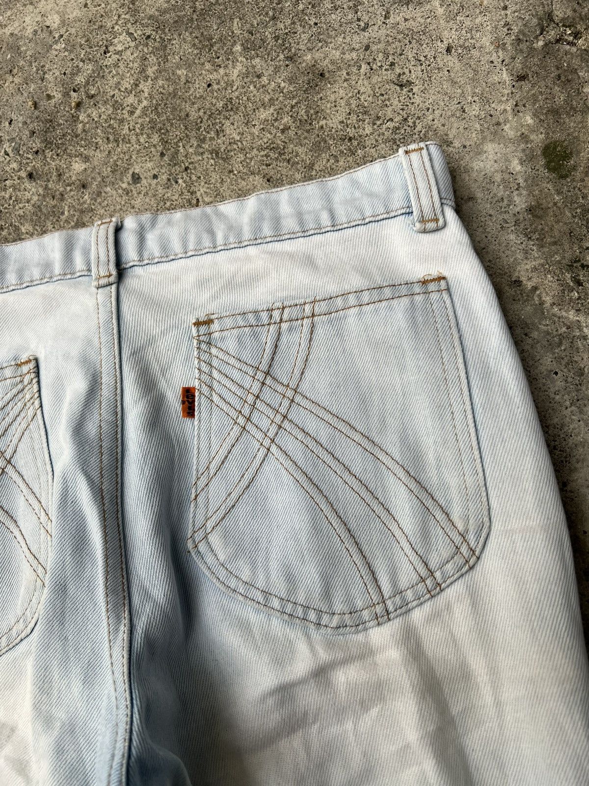 Levi's Vintage 80’s Levis Oren Tag Light Wash Jean Size US 28 / EU 44 - 20 Thumbnail