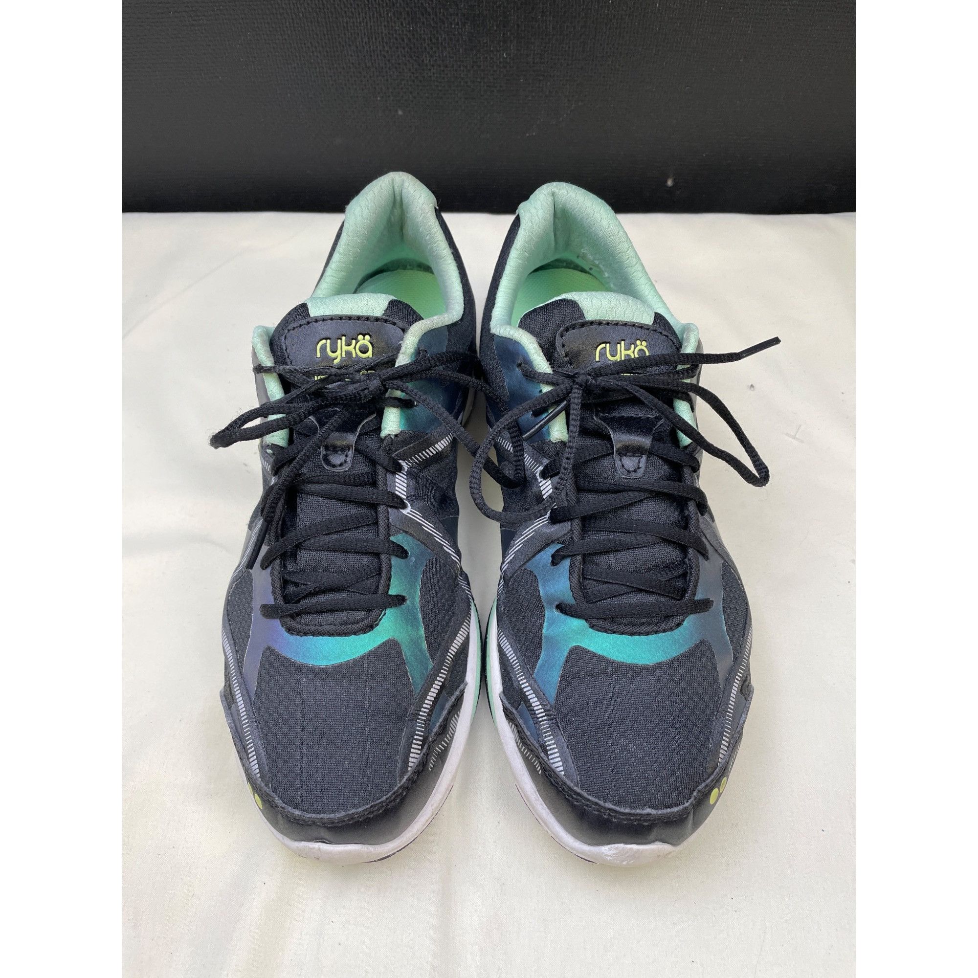 Other Ryka Women's Black Green Training Running Shoes / Sneakers S Size US 9.5 / IT 39.5 - 2 Thumbnail