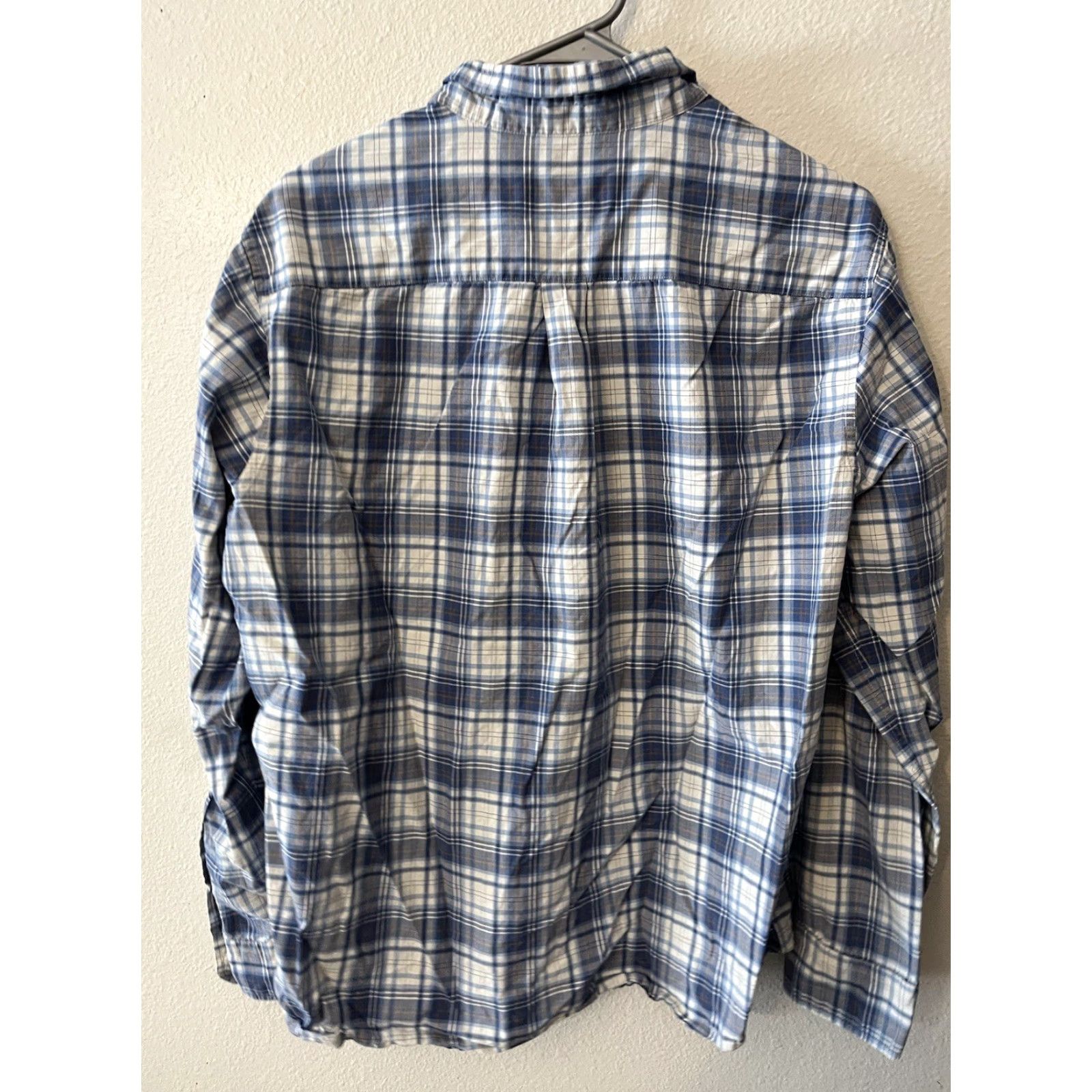 Vineyard Vines Vineyard Vines Shirt Mens M Plaid Check Classic Fit Whale Blue white Preppy Shirt Size US M / EU 48-50 / 2 - 3 Thumbnail