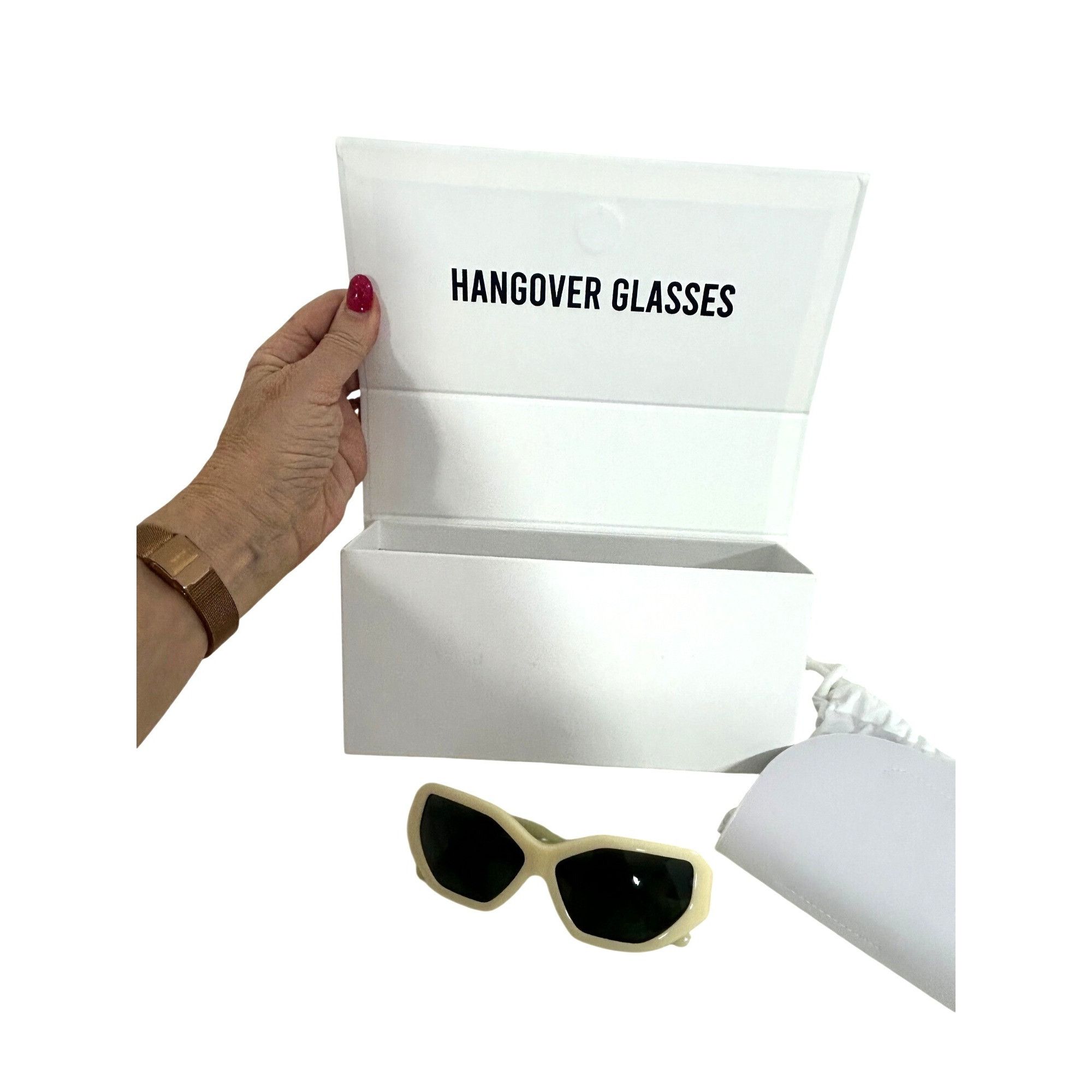 Other Meraki Hangover Glasses Cream Green Fashion Sunglasses Faux Size ONE SIZE - 23 Thumbnail