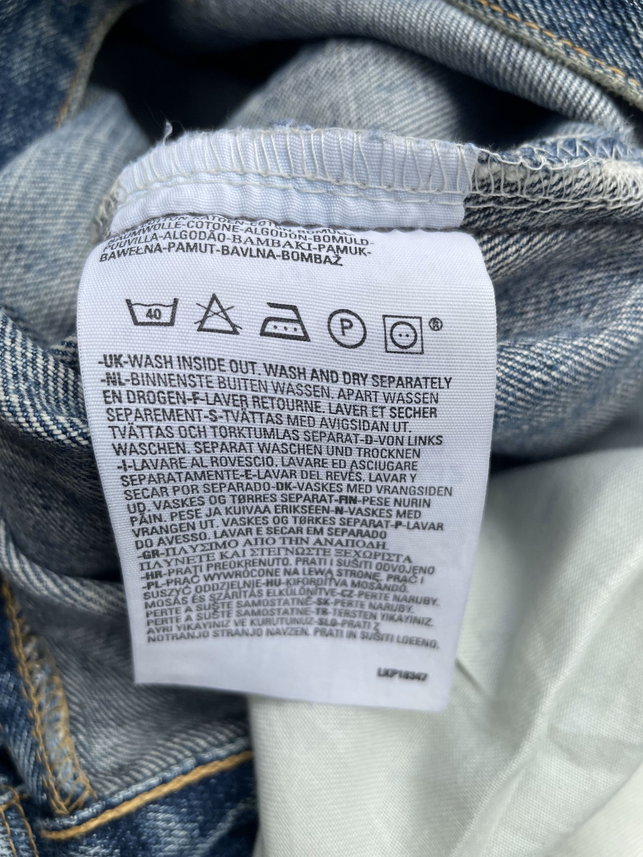 Levi's Vintage Levis 544 Bell Bottom Distresed Size US 34 / EU 50 - 12 Thumbnail