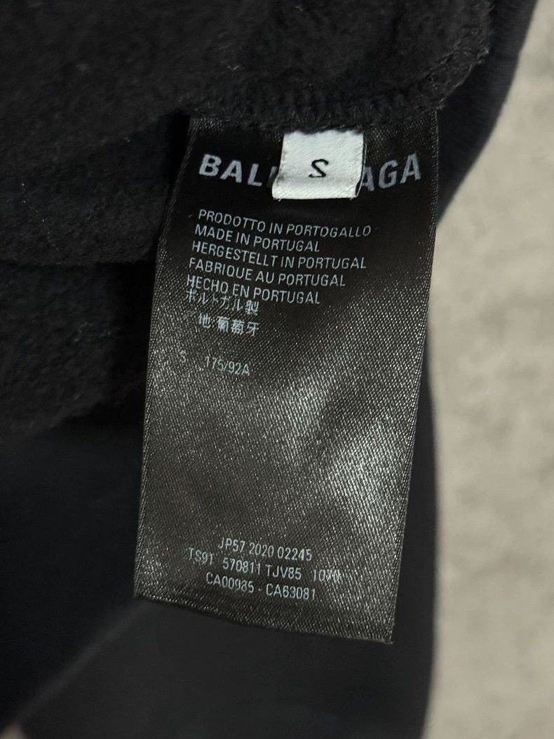 Balenciaga Balenciaga Embroidered Double B Logo Hoodie Black Size US S / EU 44-46 / 1 - 4 Thumbnail