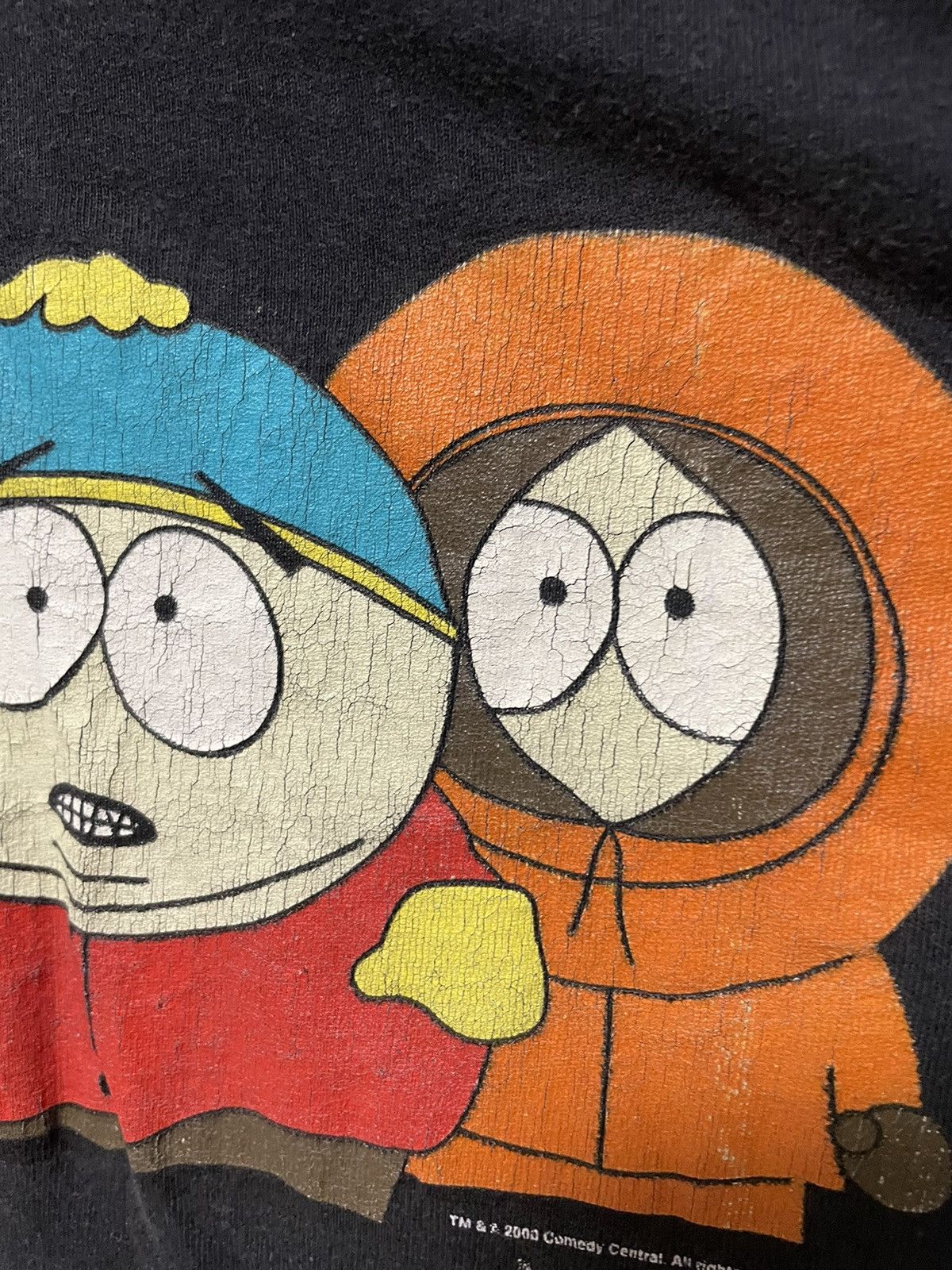 Cartoon Network Vintage 2000 South Park Comedy Central Tee Graphic T Shirt Size US L / EU 52-54 / 3 - 5 Thumbnail