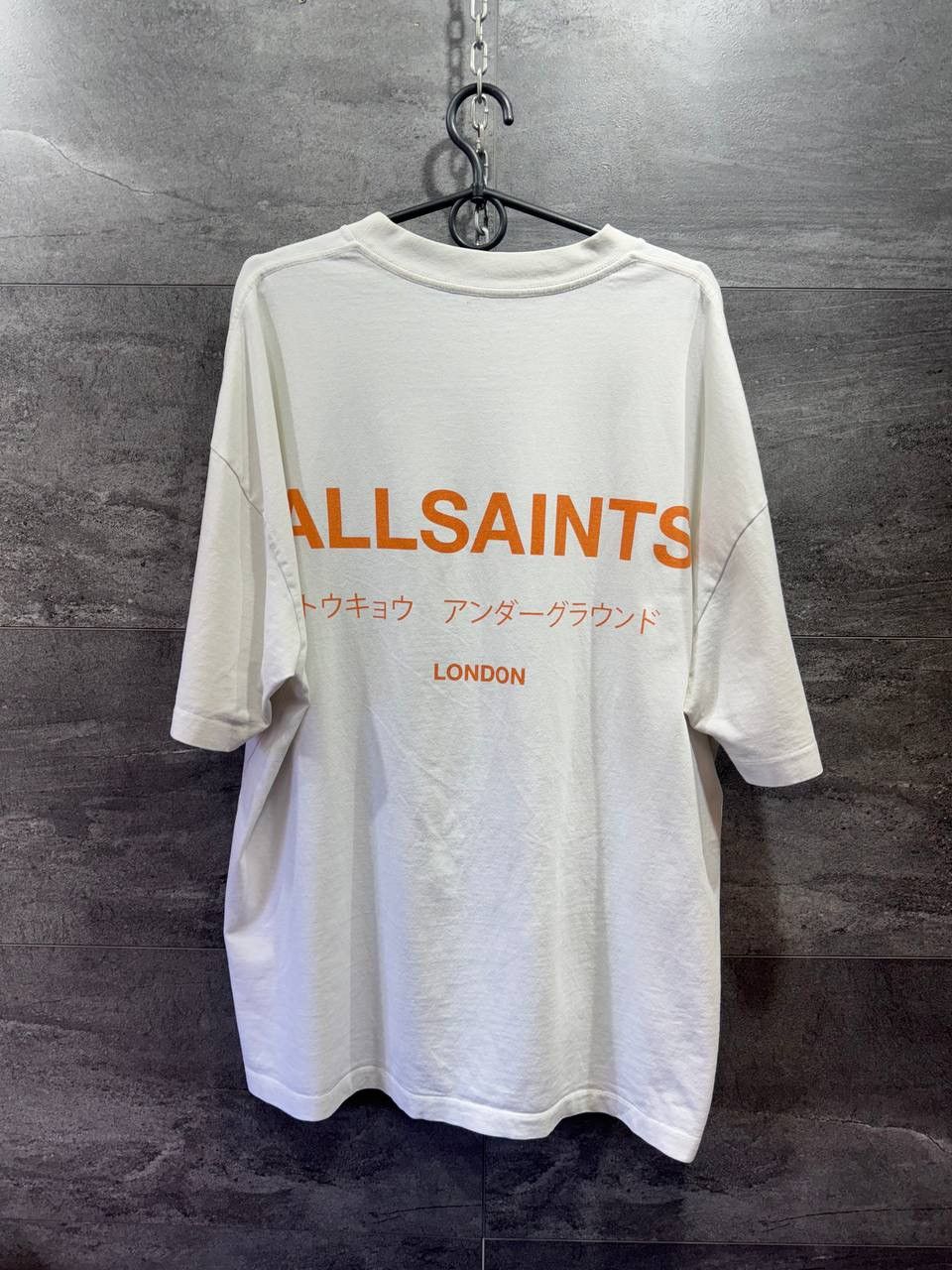 Allsaints ALLSAINTS Underground Logo Graphic T-Shirt Size US L / EU 52-54 / 3 - 1 Thumbnail